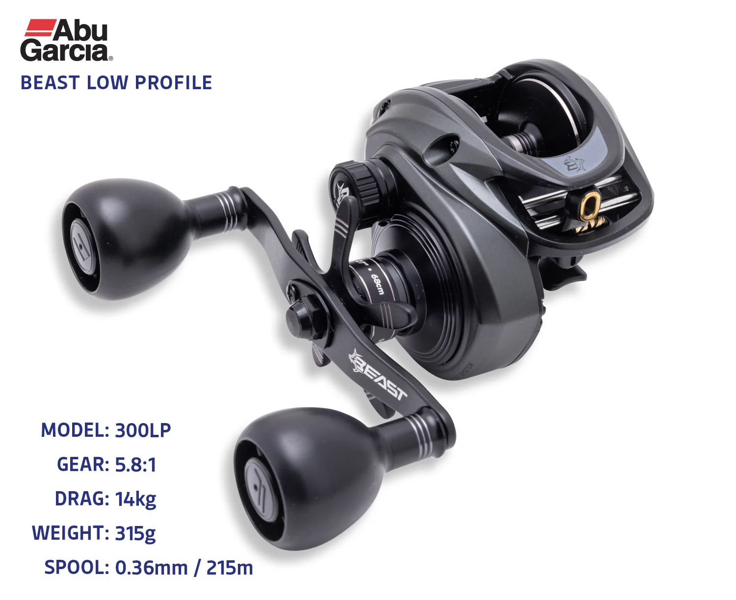 Abu Garcia Beast Low Profile - Image 2