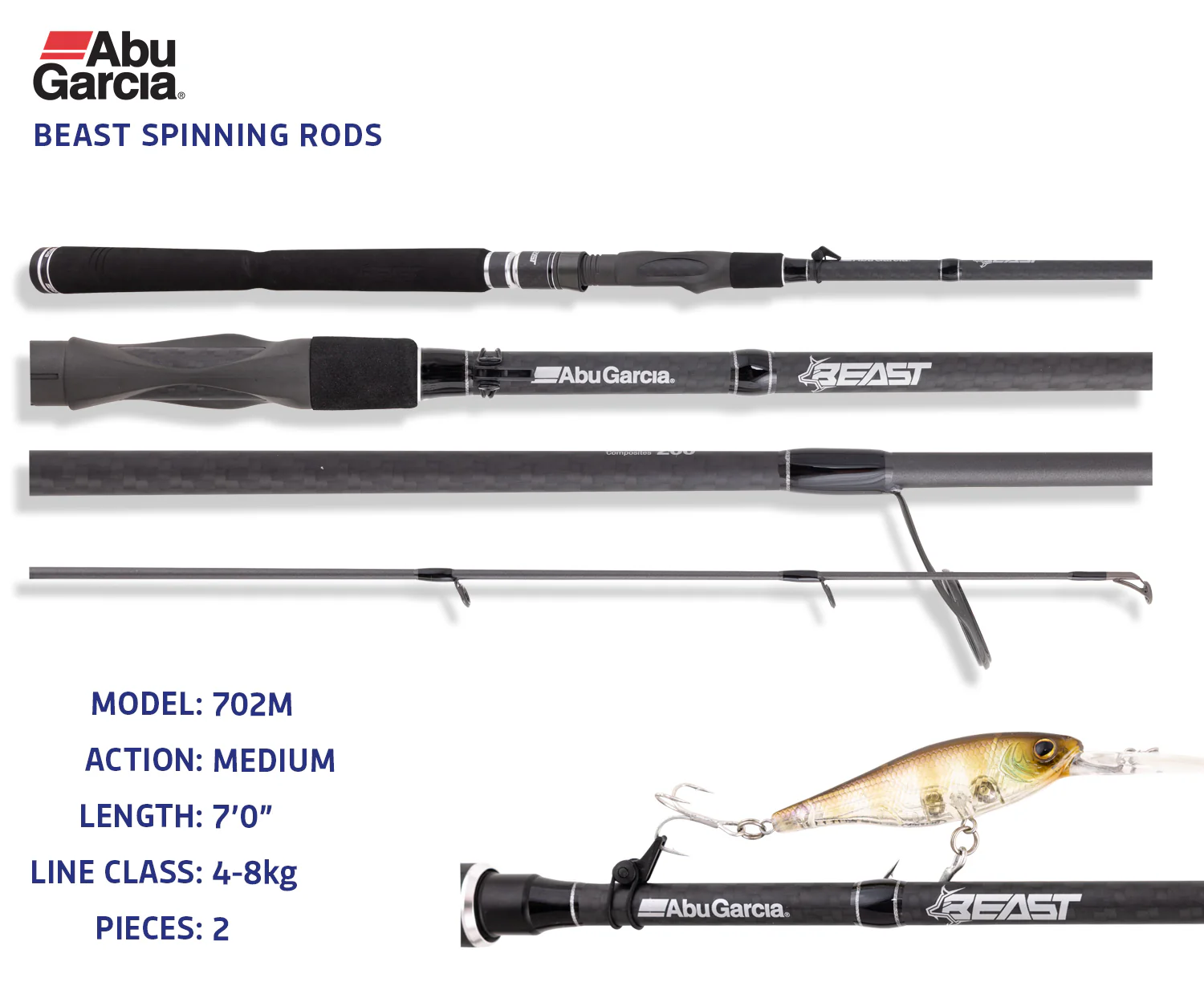 Abu Garcia Beast Rods - Image 5
