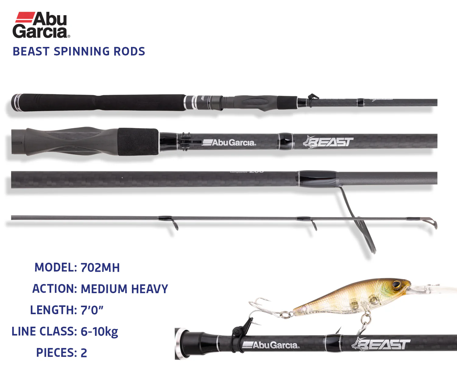 Abu Garcia Beast Rods - Image 6