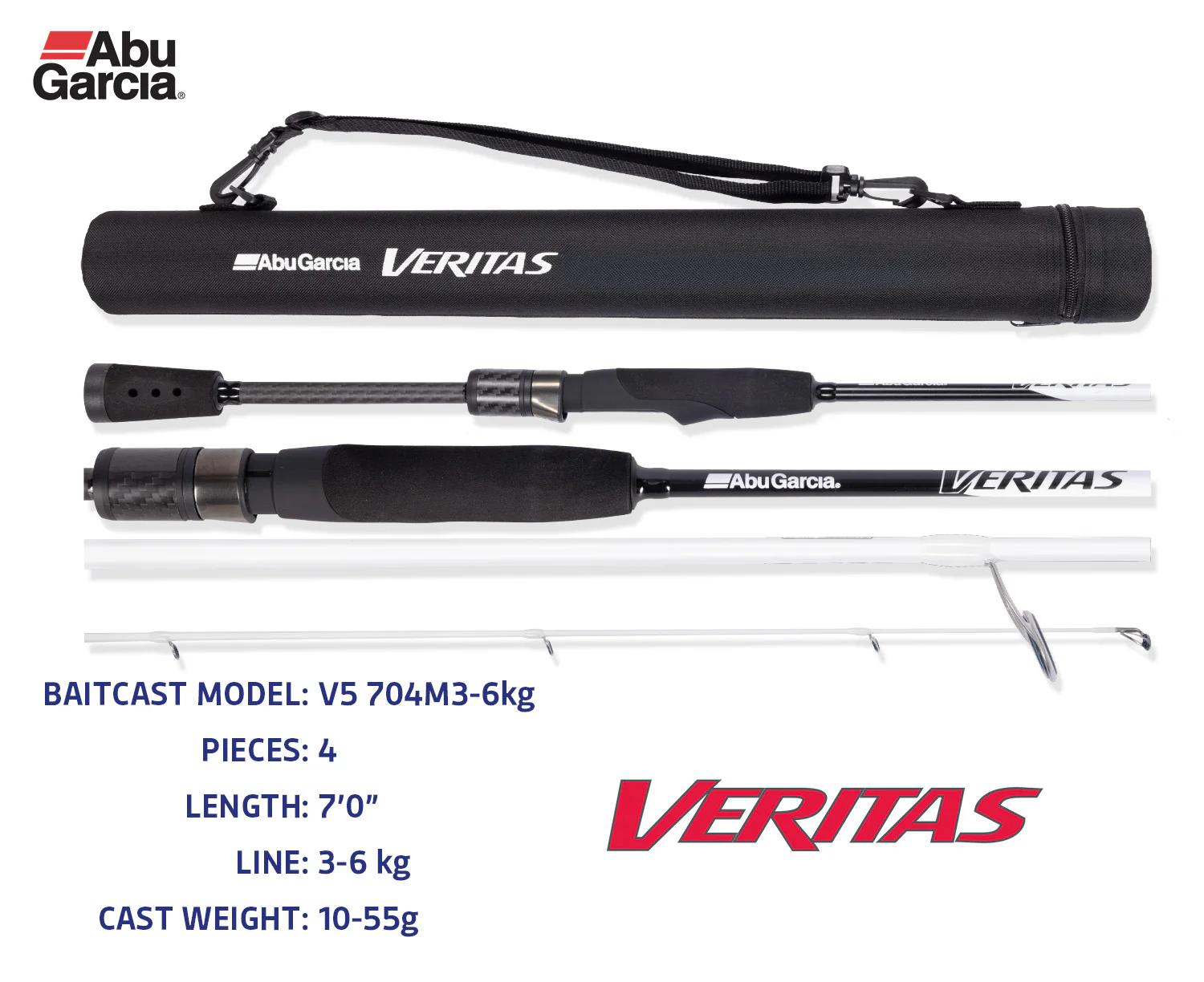 Abu Garcia Veritas V5 Travel Rods - Image 2