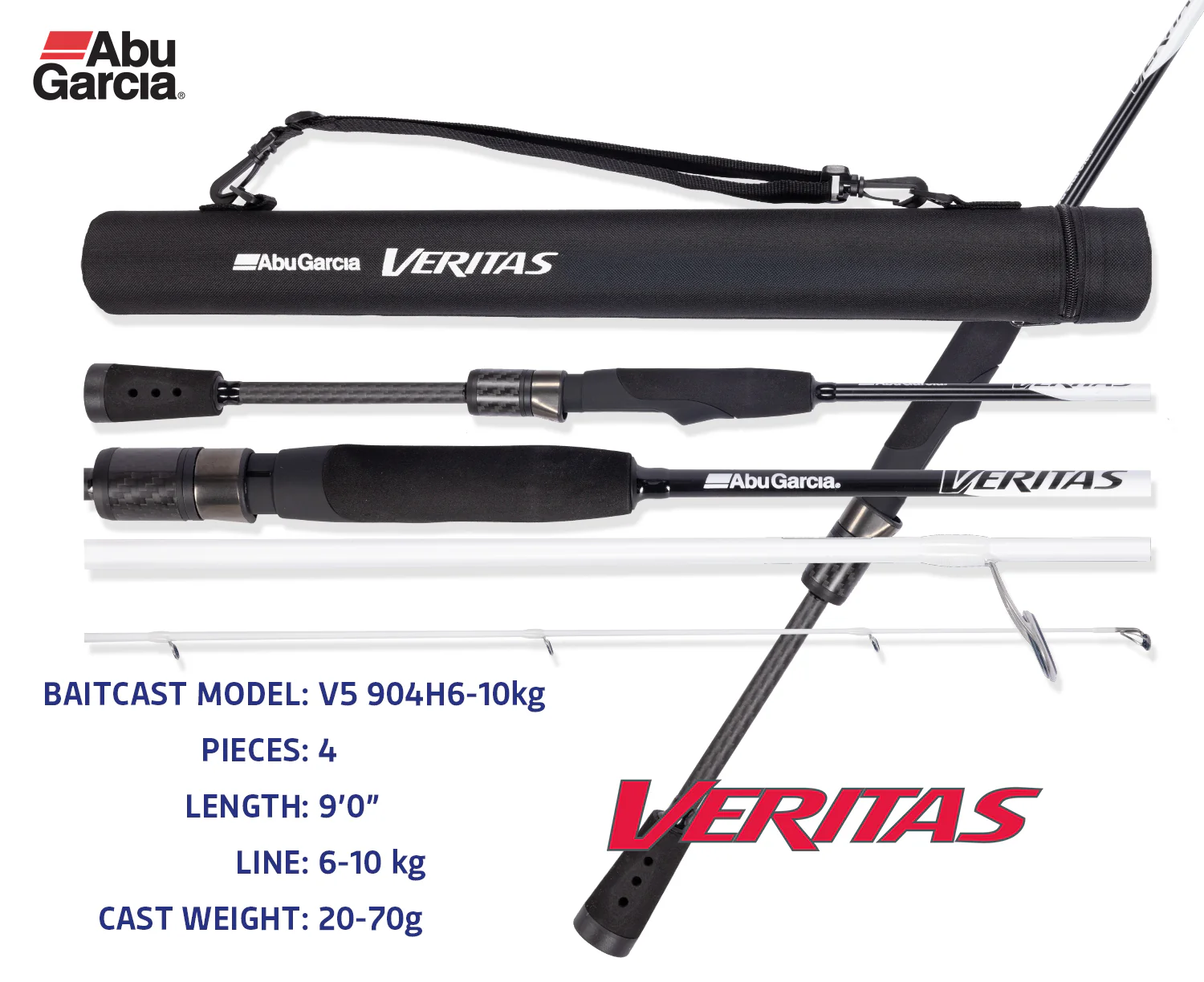 Abu Garcia Veritas V5 Travel Rods - Image 5