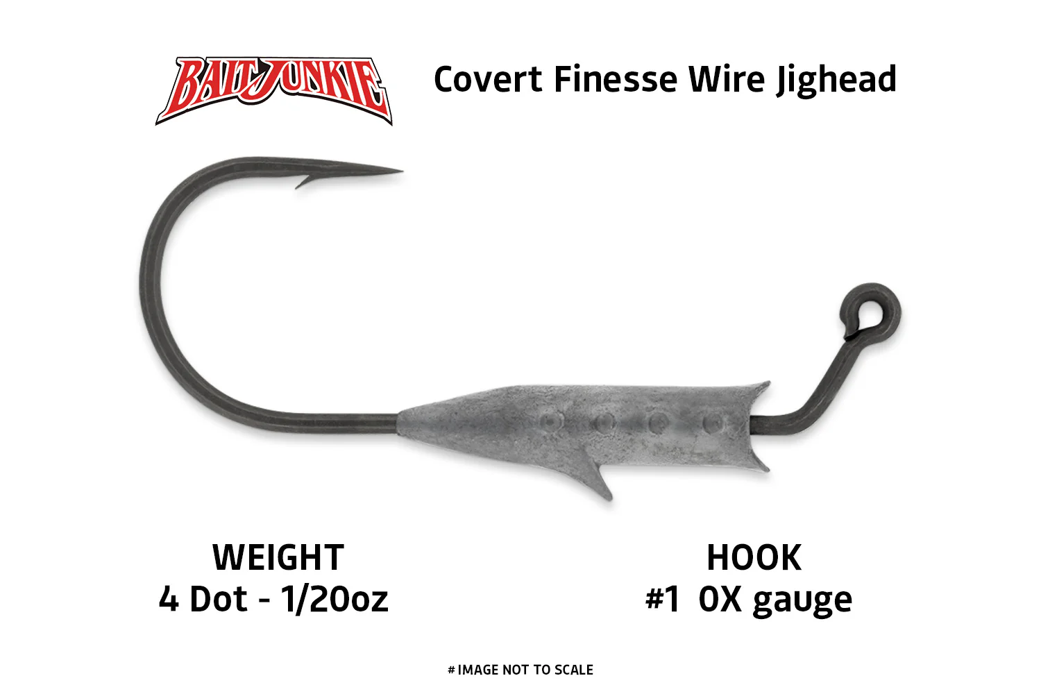 Bait Junkie Covert Finesse Wire Jighead - Image 14