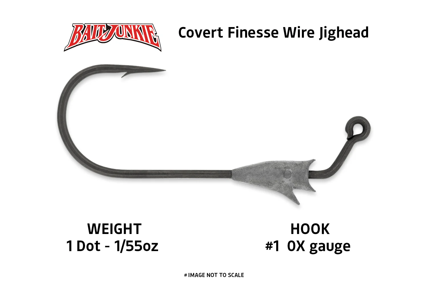 Bait Junkie Covert Finesse Wire Jighead - Image 4