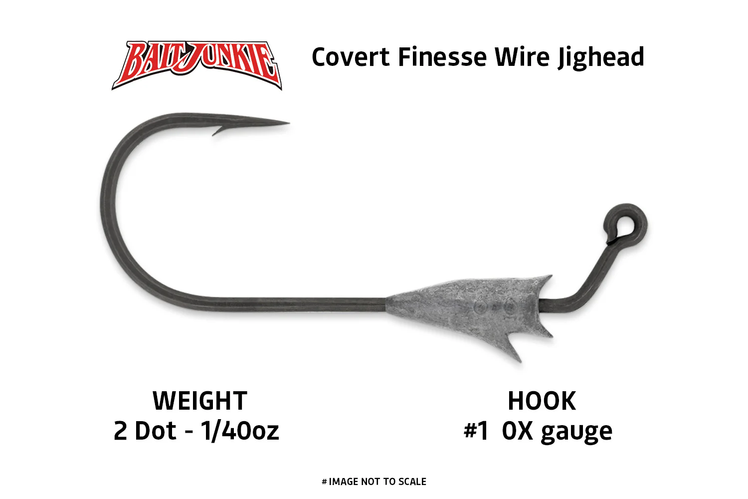 Bait Junkie Covert Finesse Wire Jighead - Image 7