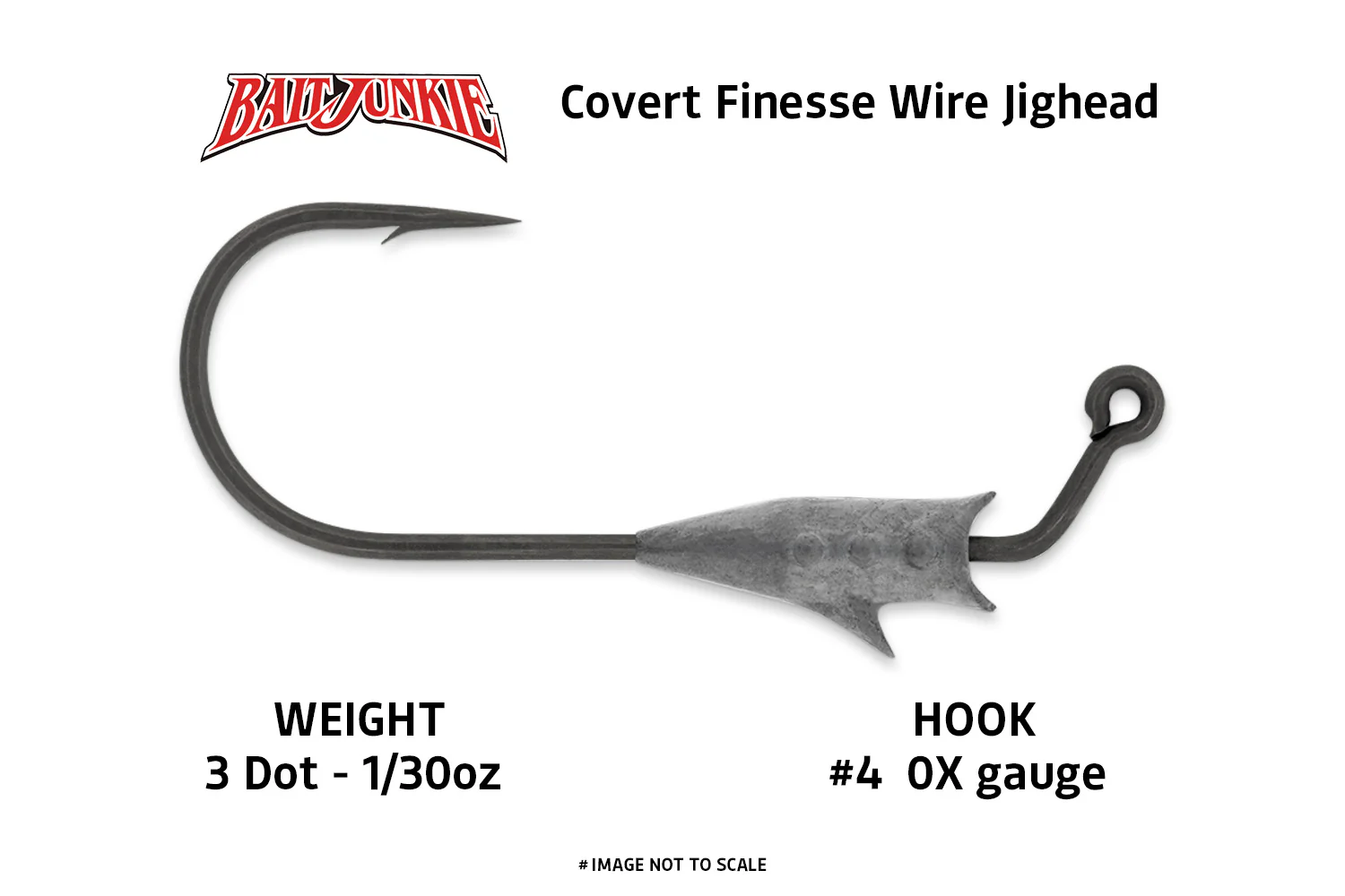 Bait Junkie Covert Finesse Wire Jighead - Image 9