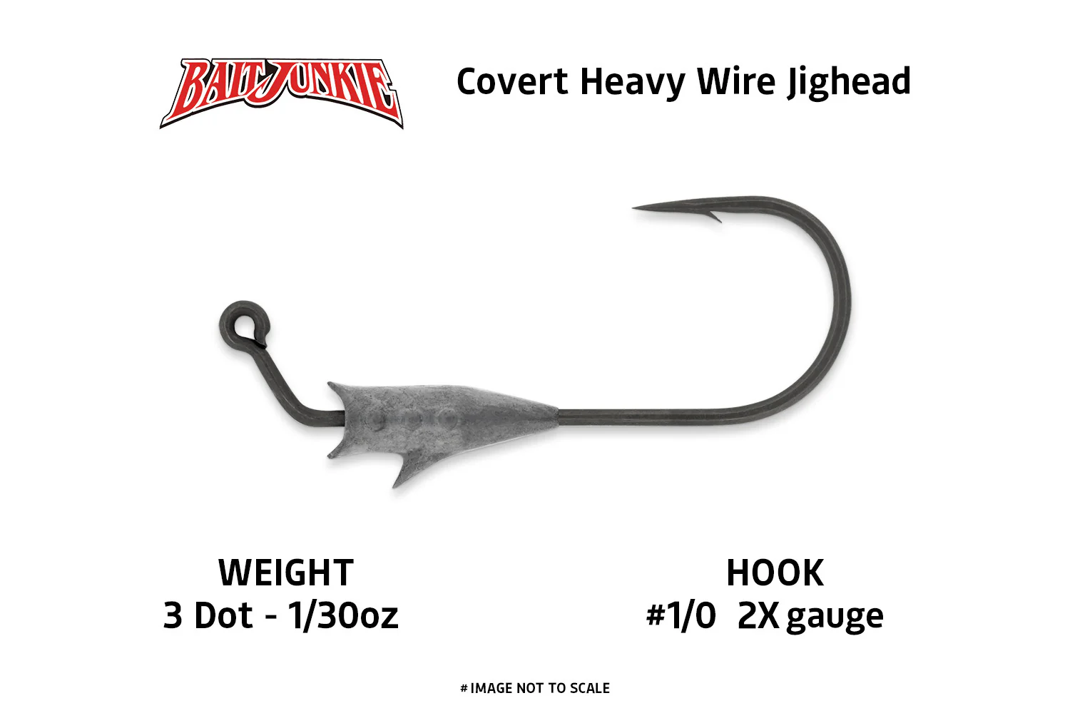 Bait Junkie Covert Heavy Wire Jighead - Image 12