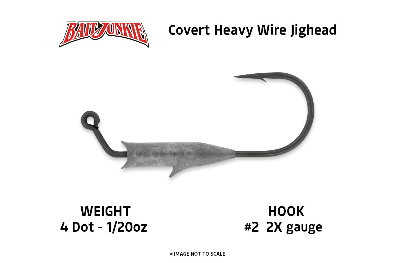 Bait Junkie Covert Heavy Wire Jighead - Image 13