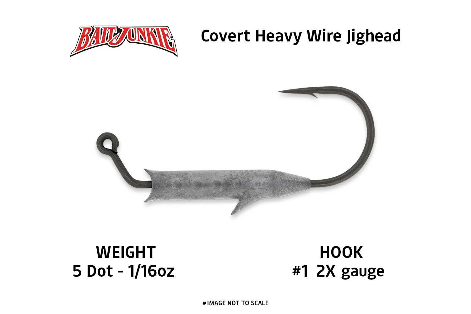 Bait Junkie Covert Heavy Wire Jighead - Image 17