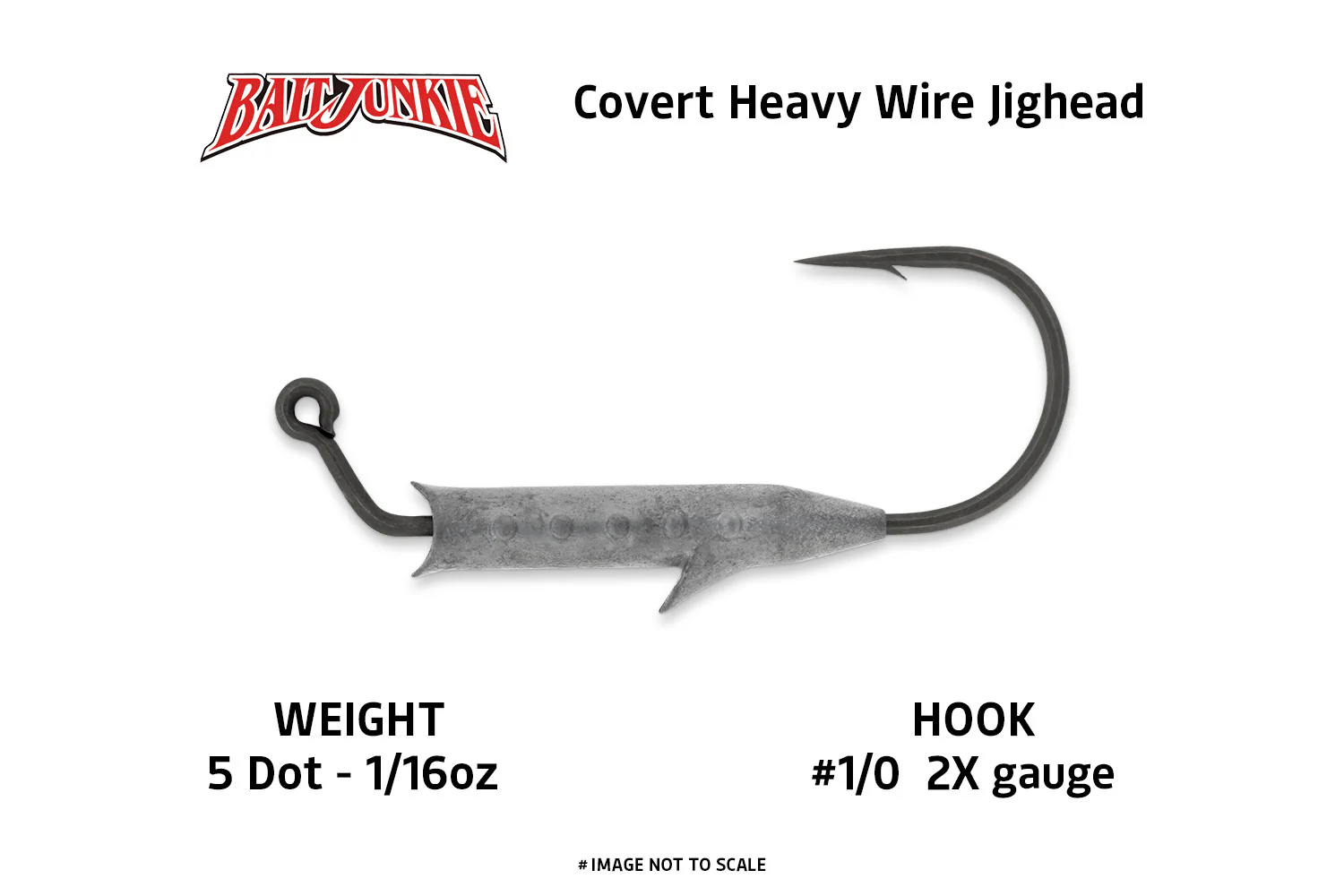 Bait Junkie Covert Heavy Wire Jighead - Image 18