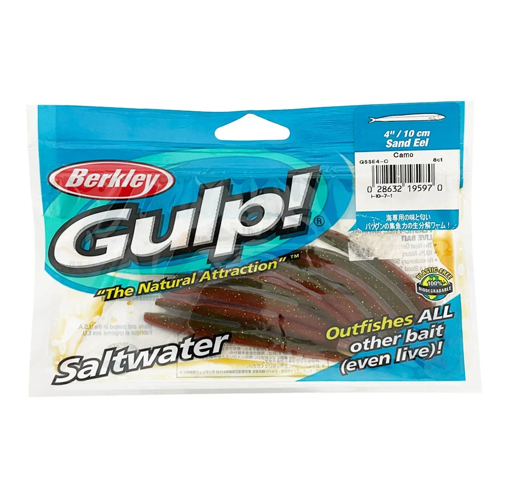 Berkley Gulp Sand Eel 4" Soft Plastics - Image 5
