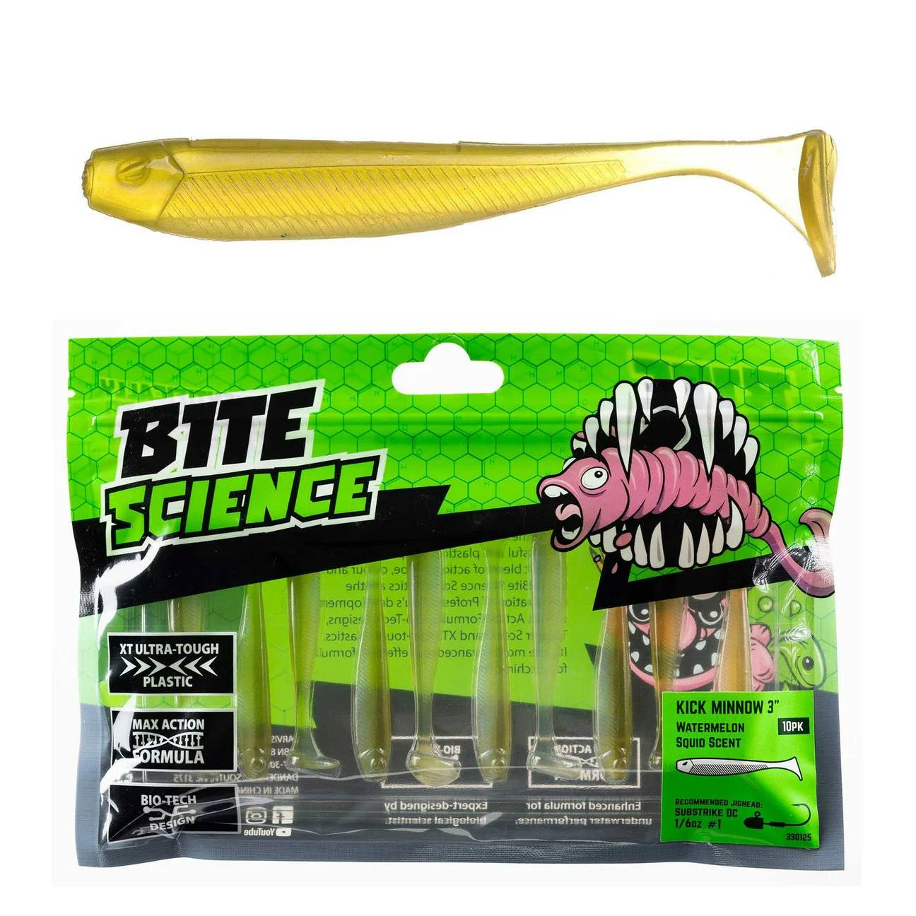 Bite Science Kick Minnow Lures - Image 10