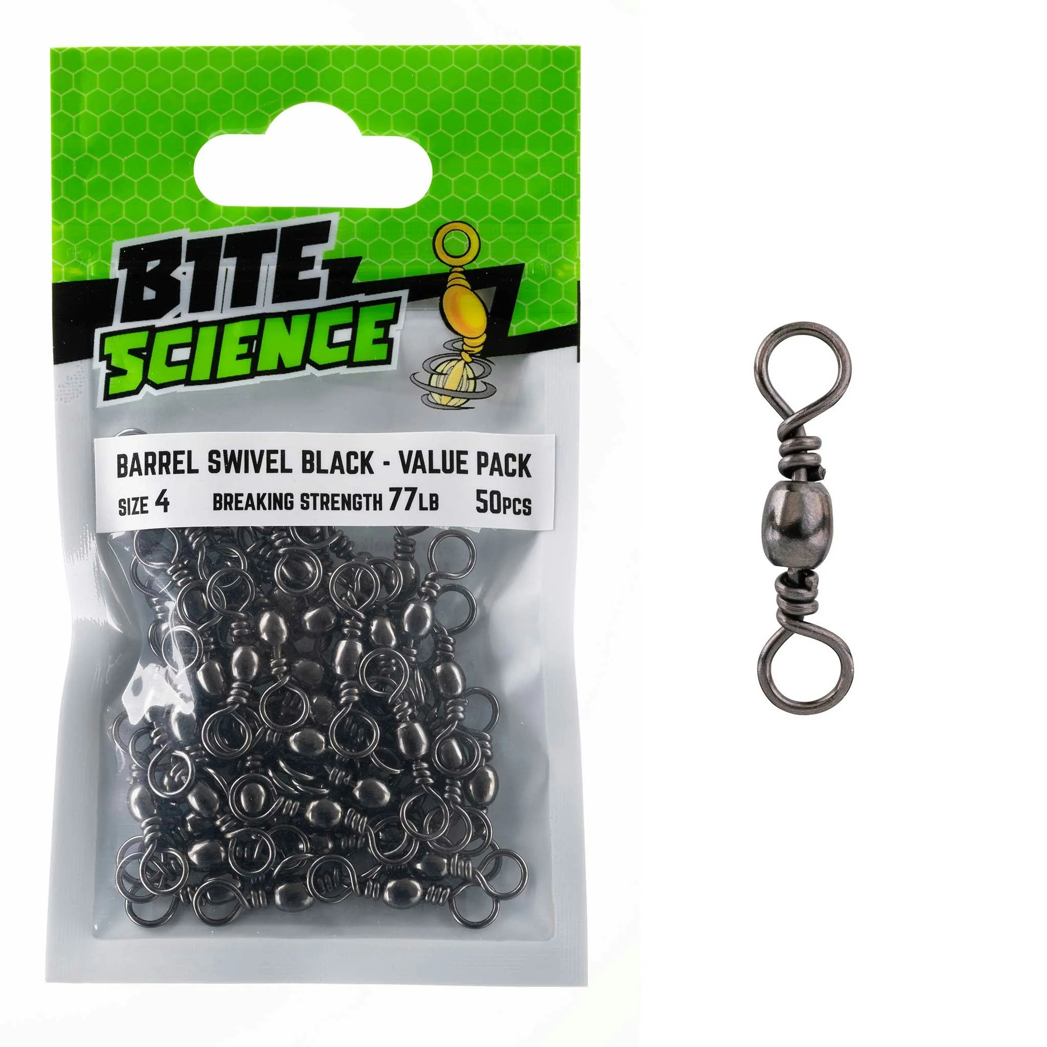 Bite Science Swivels Black Barrel - Image 12