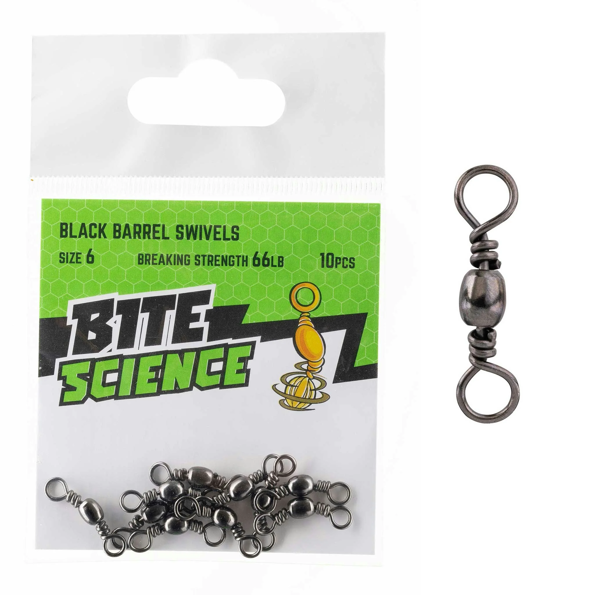 Bite Science Swivels Black Barrel - Image 17