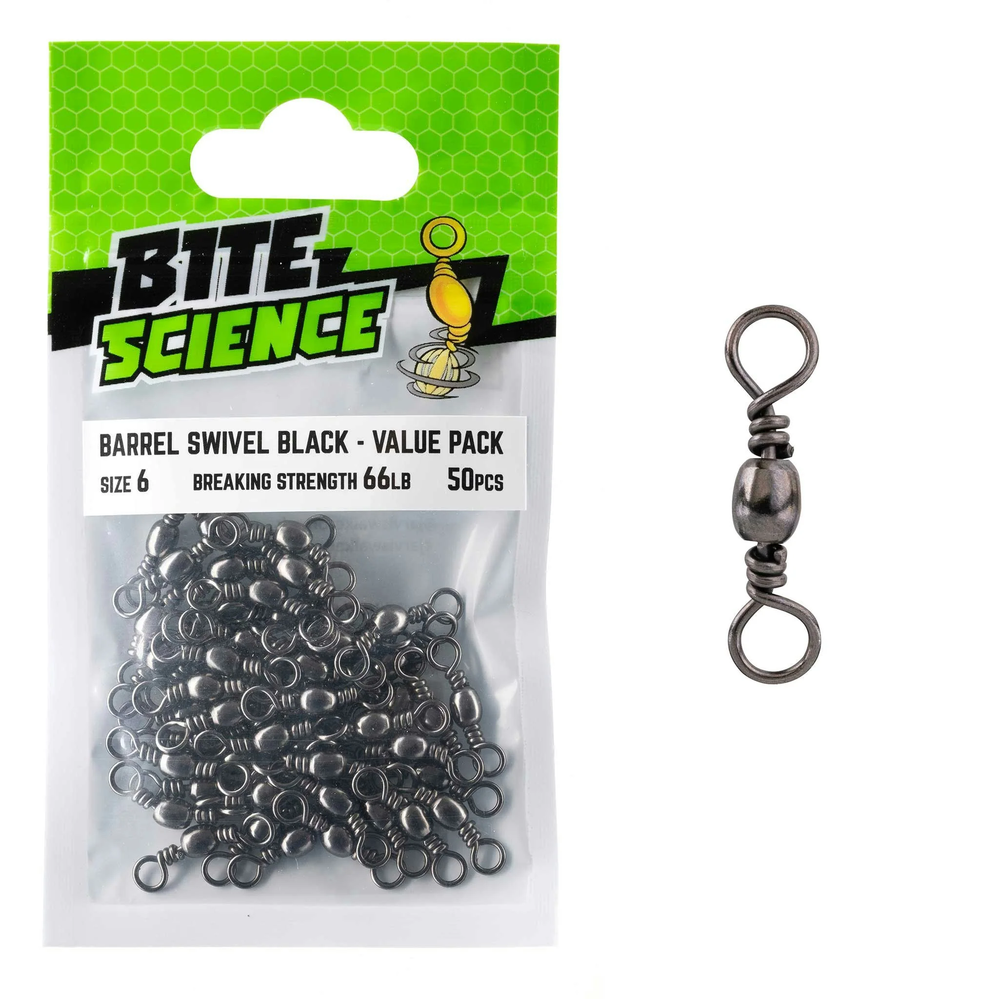 Bite Science Swivels Black Barrel - Image 18