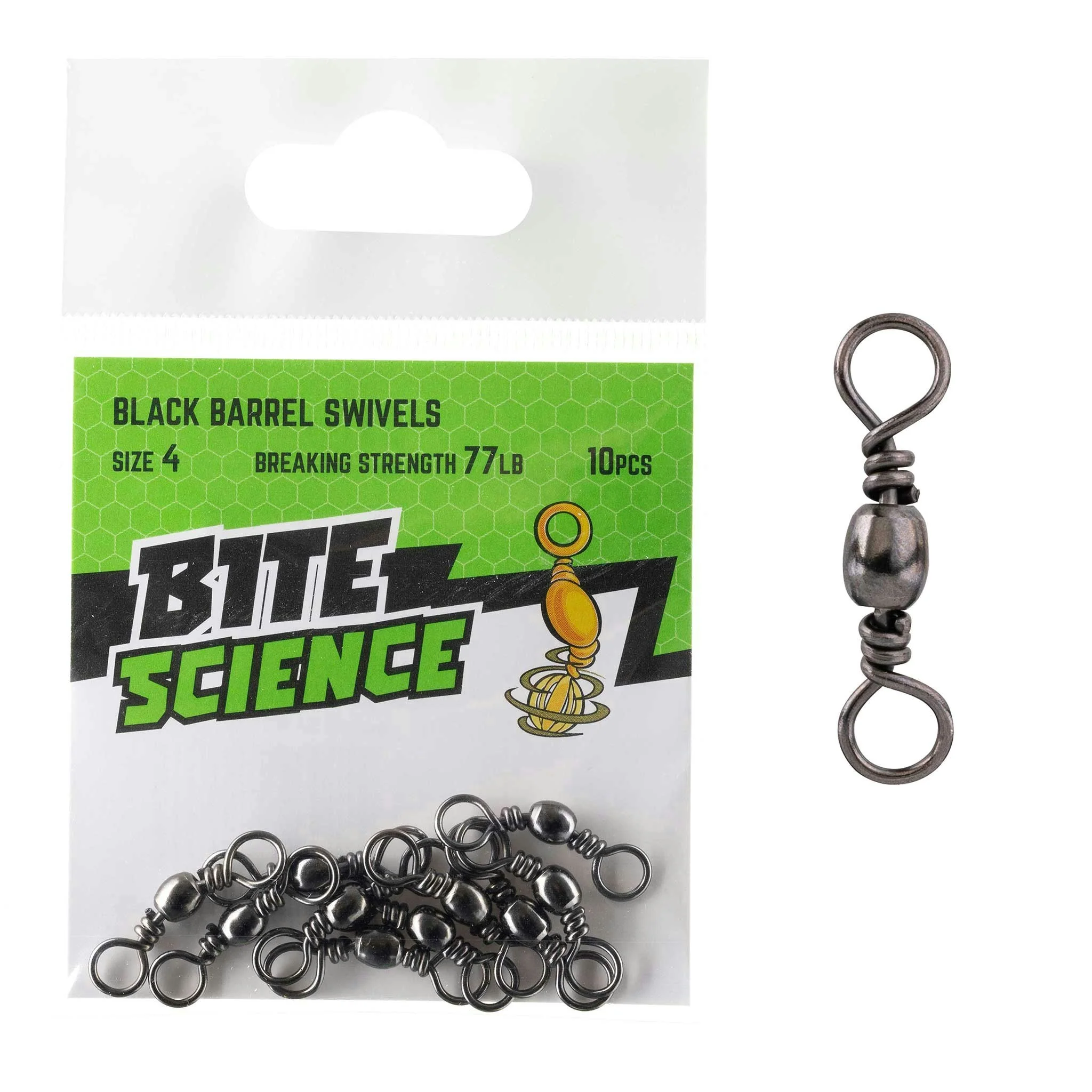 Bite Science Swivels Black Barrel - Image 5