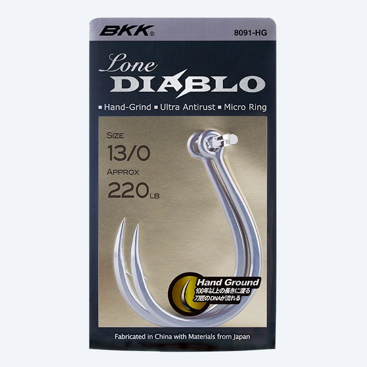 BKK Lone Diablo Inline Single Hooks - Image 7