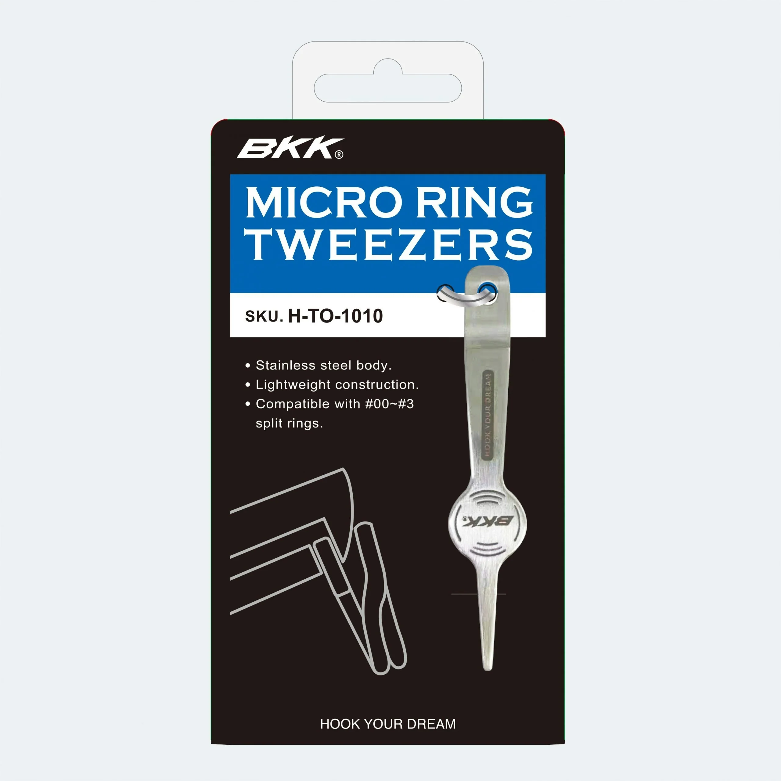 BKK Micro Splitring Tweezers - Image 4