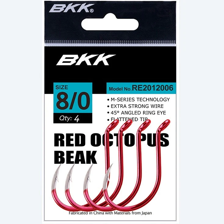 BKK Red Octopus Beak Hook - Image 32