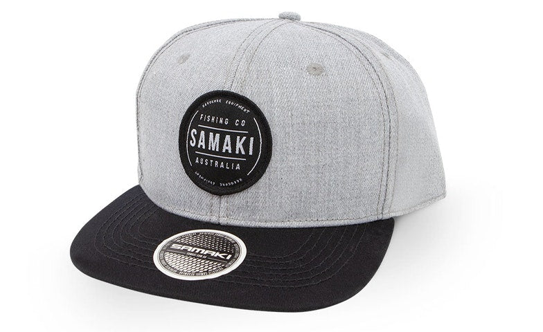 Cap Flat Samaki Clean Cut Grey - Image 3