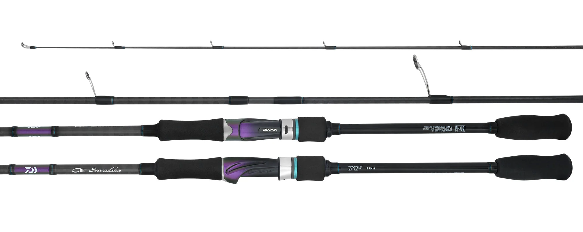Daiwa 20 Emeraldas V Spin Fishing Rods - Image 7