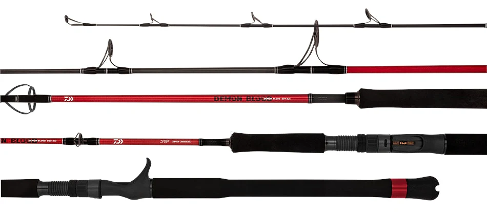 Daiwa 21 Demon Blood Overhead Fishing Rods - Image 8