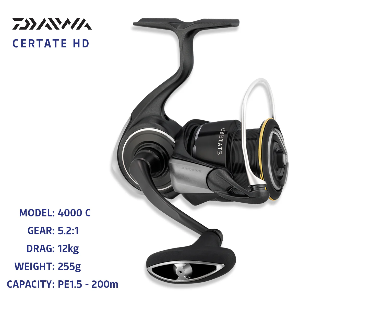Daiwa 26 Certate HD - Image 3