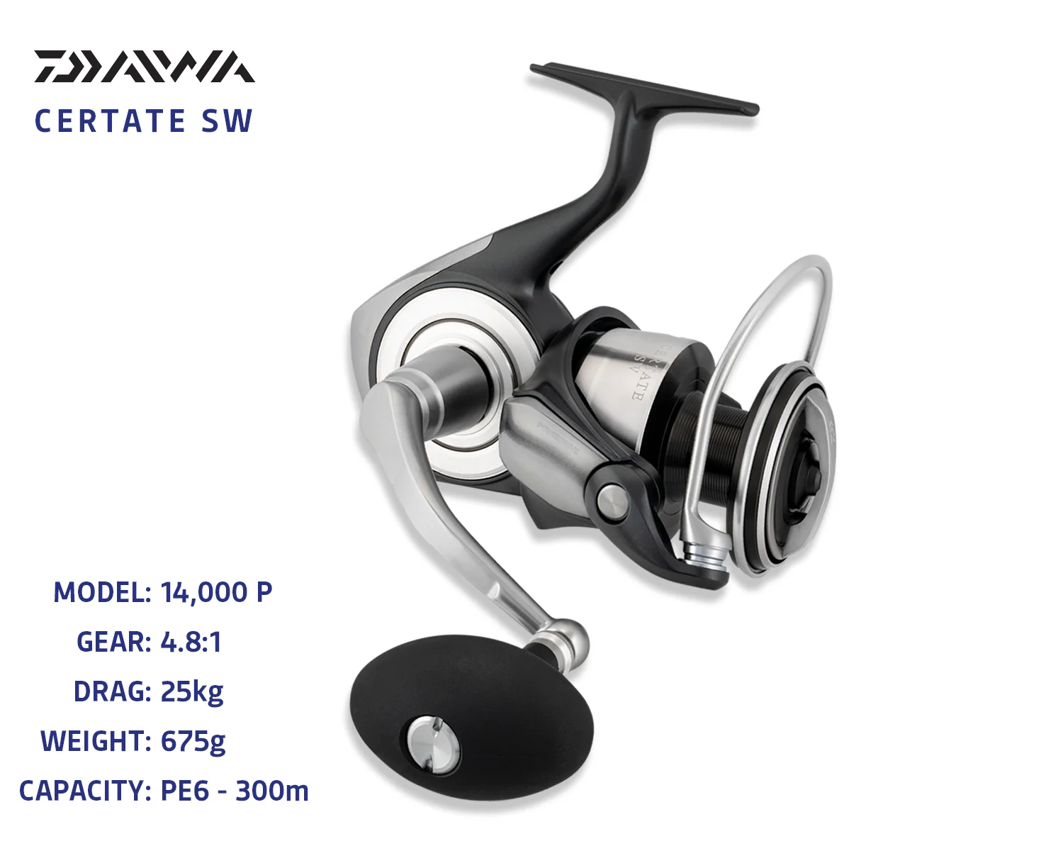 Daiwa 26 Certate SW - Image 5