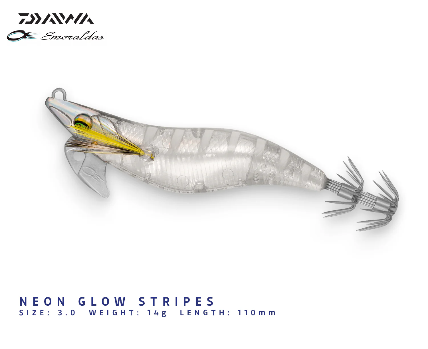 Daiwa Emeraldas Nude V2 Squid Jigs 3.0 - Image 3