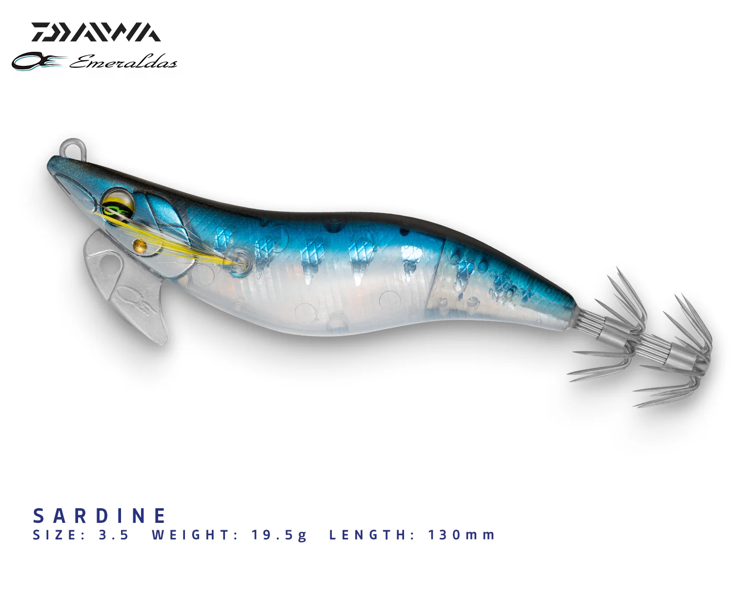 Daiwa Emeraldas Nude V2 Squid Jigs 3.5 - Image 10