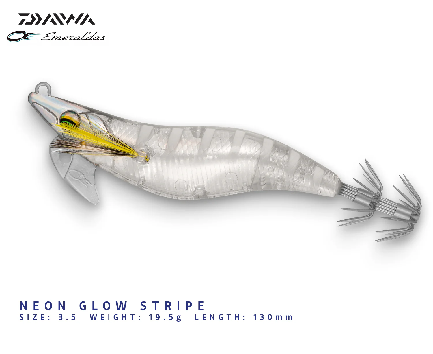 Daiwa Emeraldas Nude V2 Squid Jigs 3.5 - Image 3