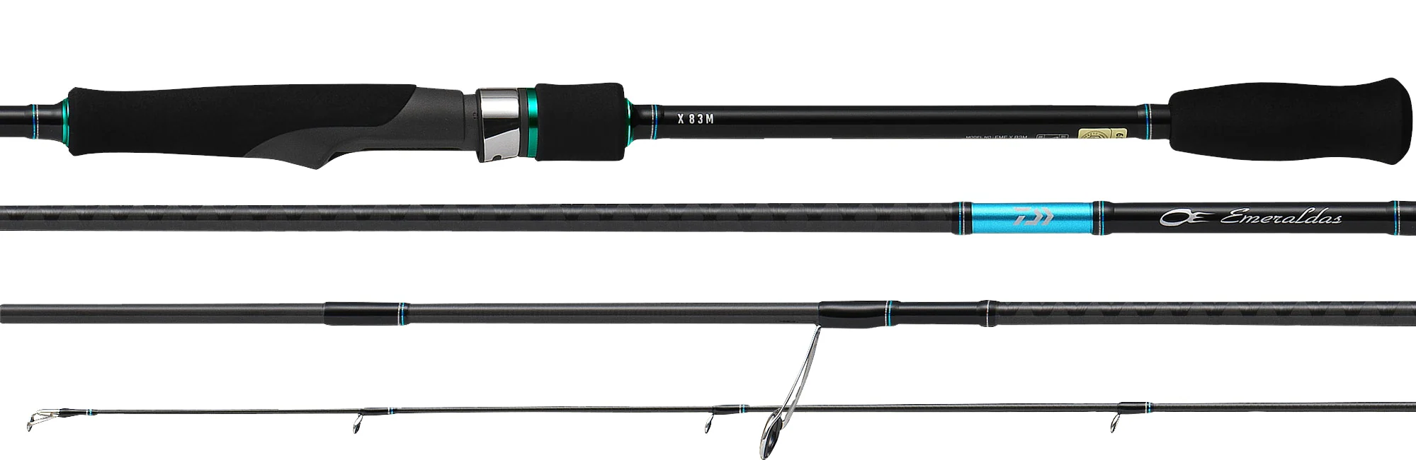Daiwa Emeraldas X Egi Squid Spinning Fishing Rods - Image 5