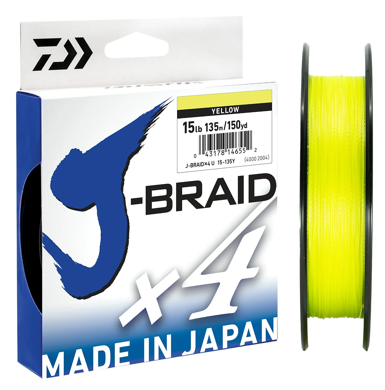 Daiwa J-Braid 4 - Yellow Line - Image 5