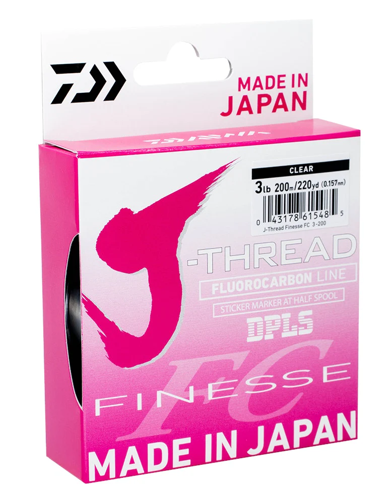Daiwa J-Thread Finesse FC Fluorocarbon Line 200m - Image 4