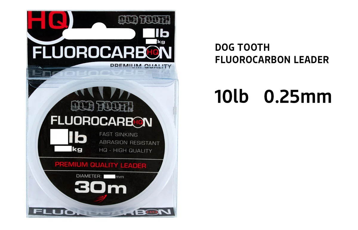 Dog Tooth Fluorocarbon HQ leader - Image 2