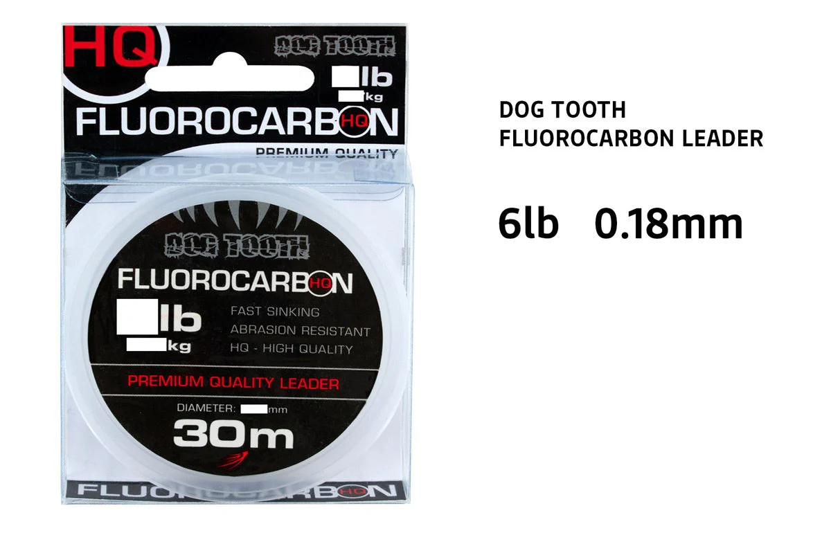 Dog Tooth Fluorocarbon HQ leader - Image 5