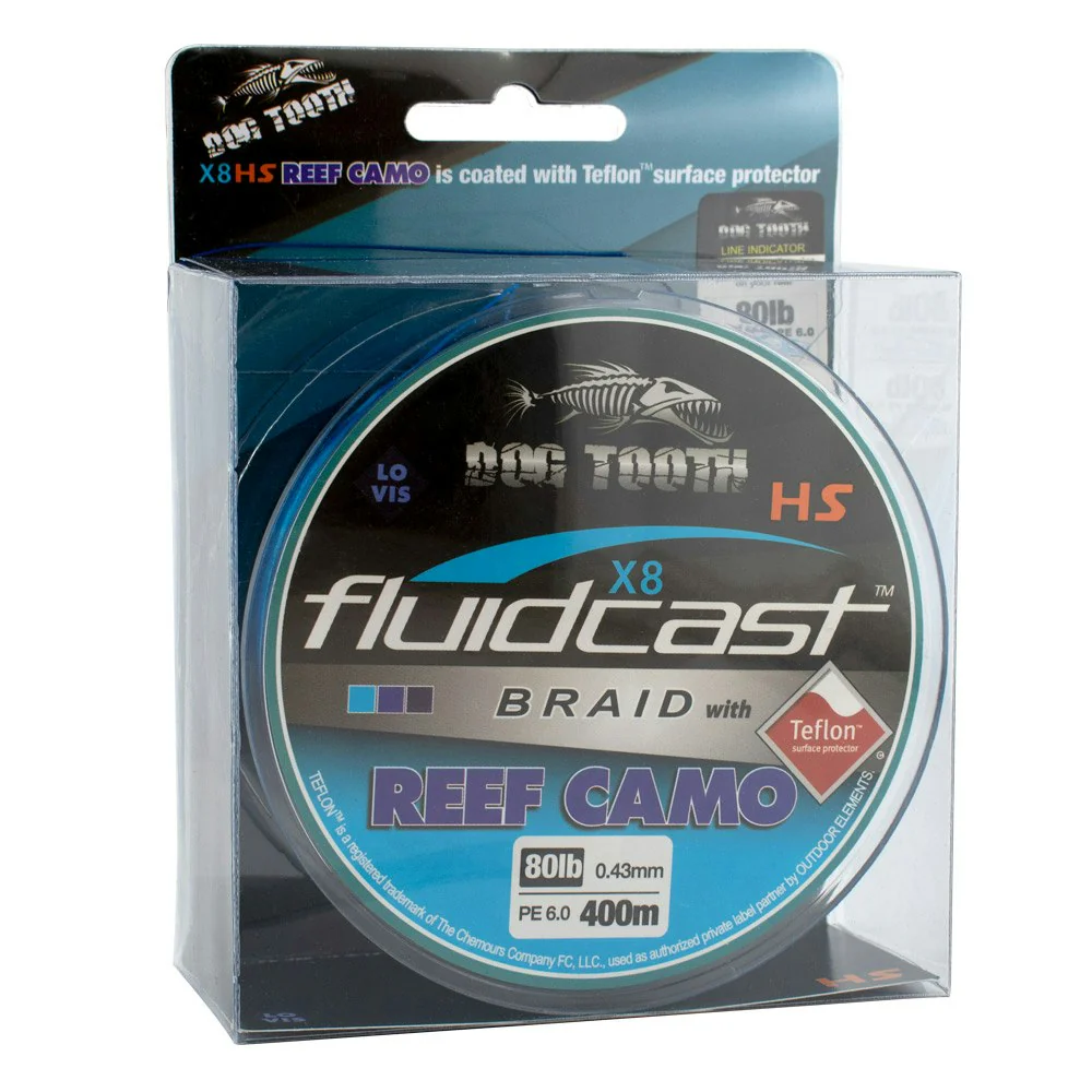 Fluidcast Braid X8 Reef Camo - Image 6