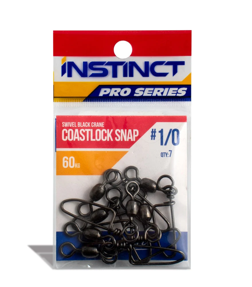 Instinct Pro Swivel Black Crane Coastlock Snap - Image 7