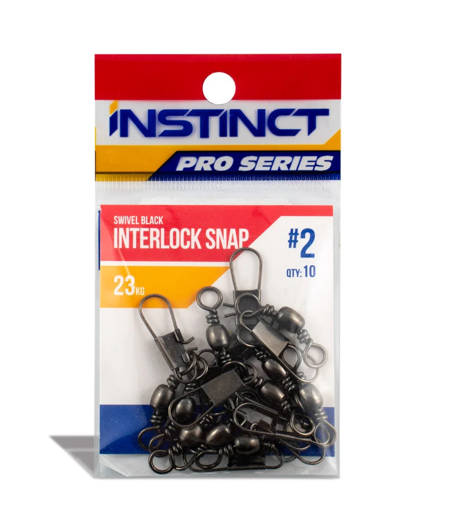 Instinct Pro Swivel Black Interlock Snap - Image 7