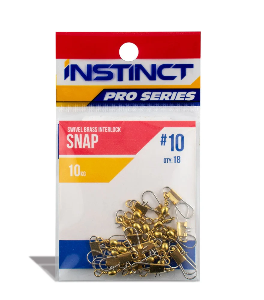 Instinct Pro Swivel Brass Interlock Snap - Image 3