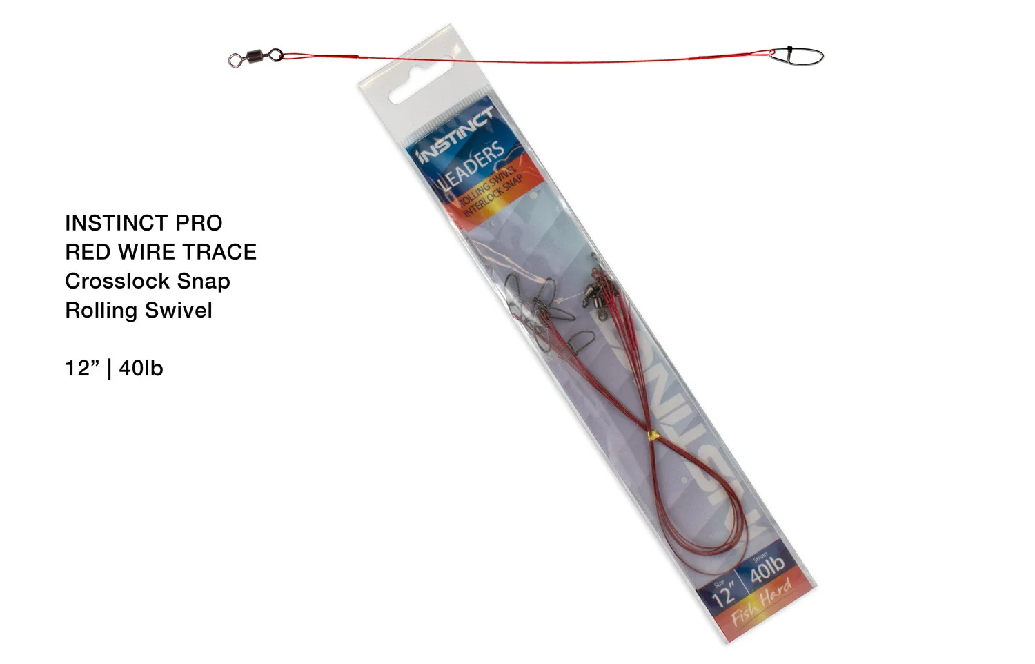 Instinct Trace Red Wire with Crosslock Snap - Image 4