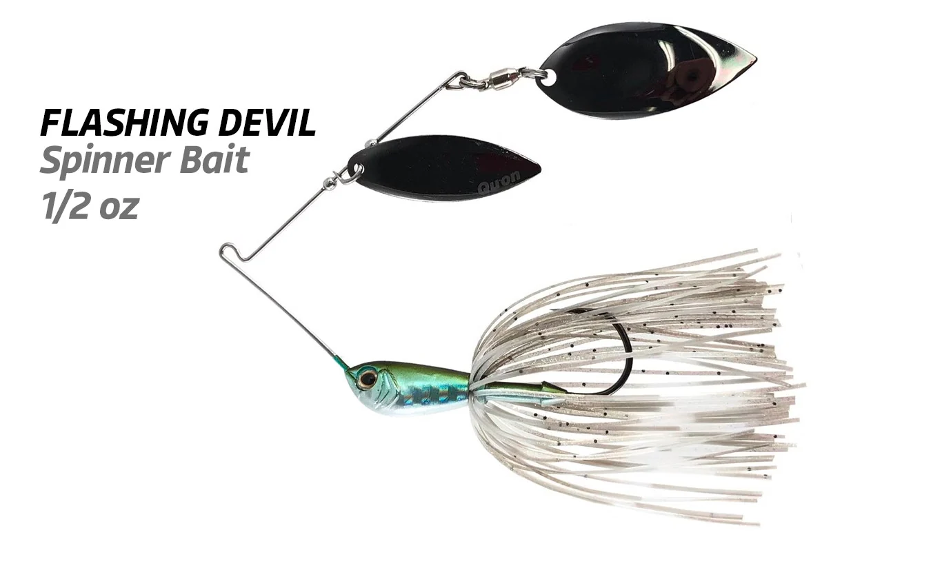 Jackson Qu-On Flashin Devil Spinner Baits - Image 15