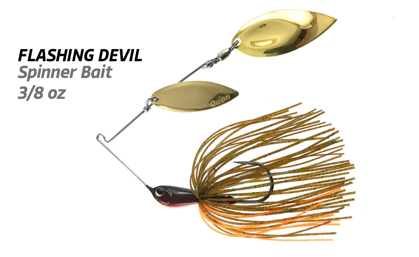 Jackson Qu-On Flashin Devil Spinner Baits - Image 19