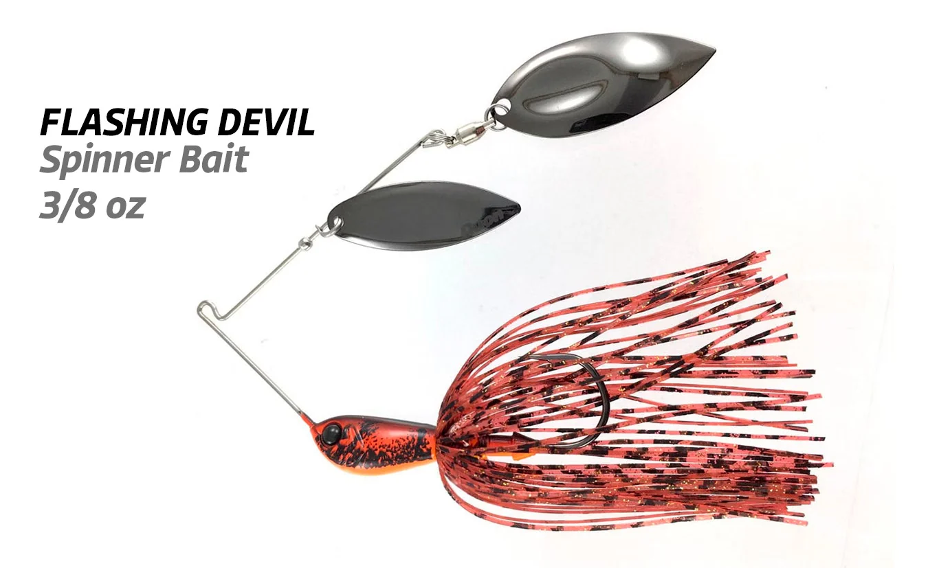 Jackson Qu-On Flashin Devil Spinner Baits - Image 26