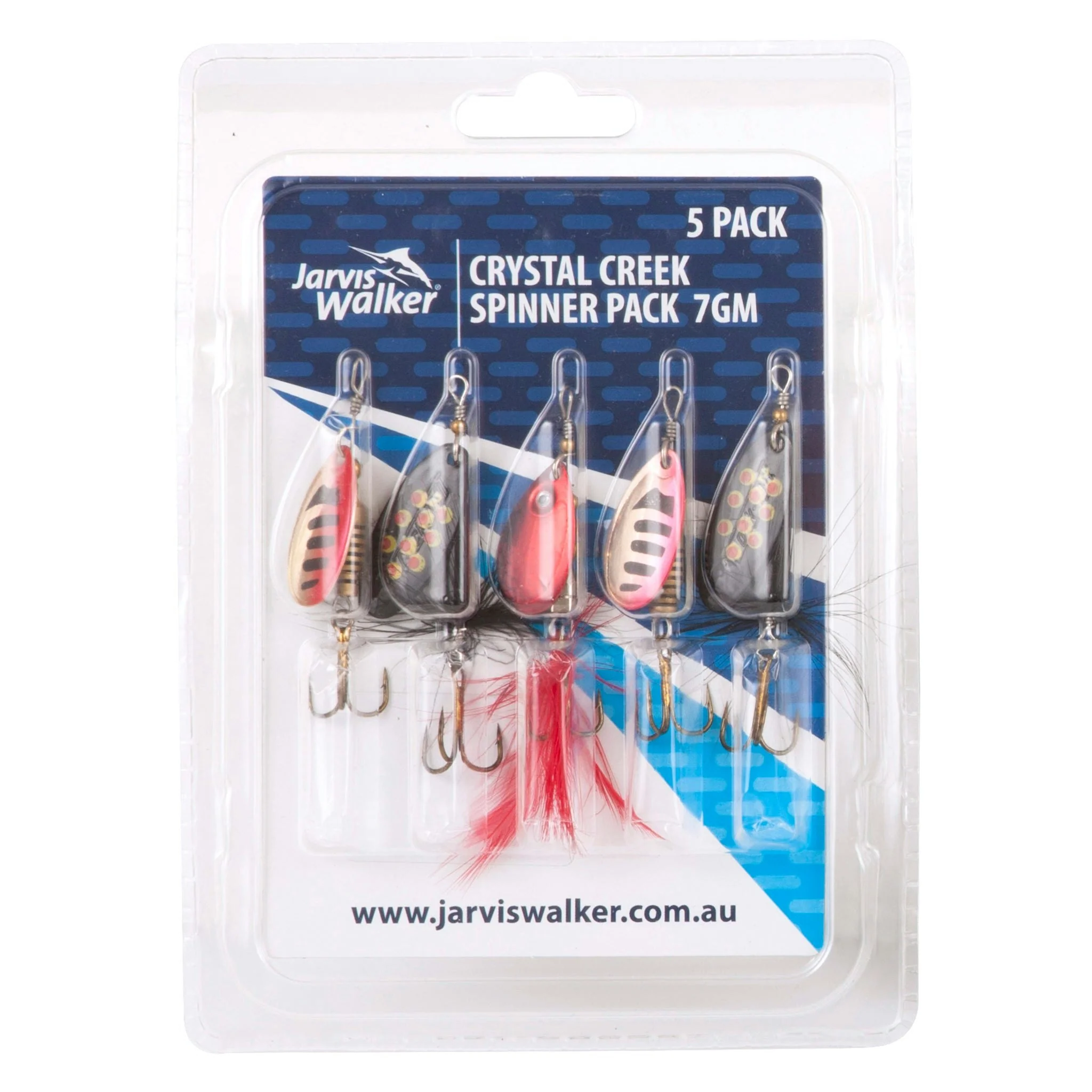 Jarvis Walker Crystal Creek Spinner Lures