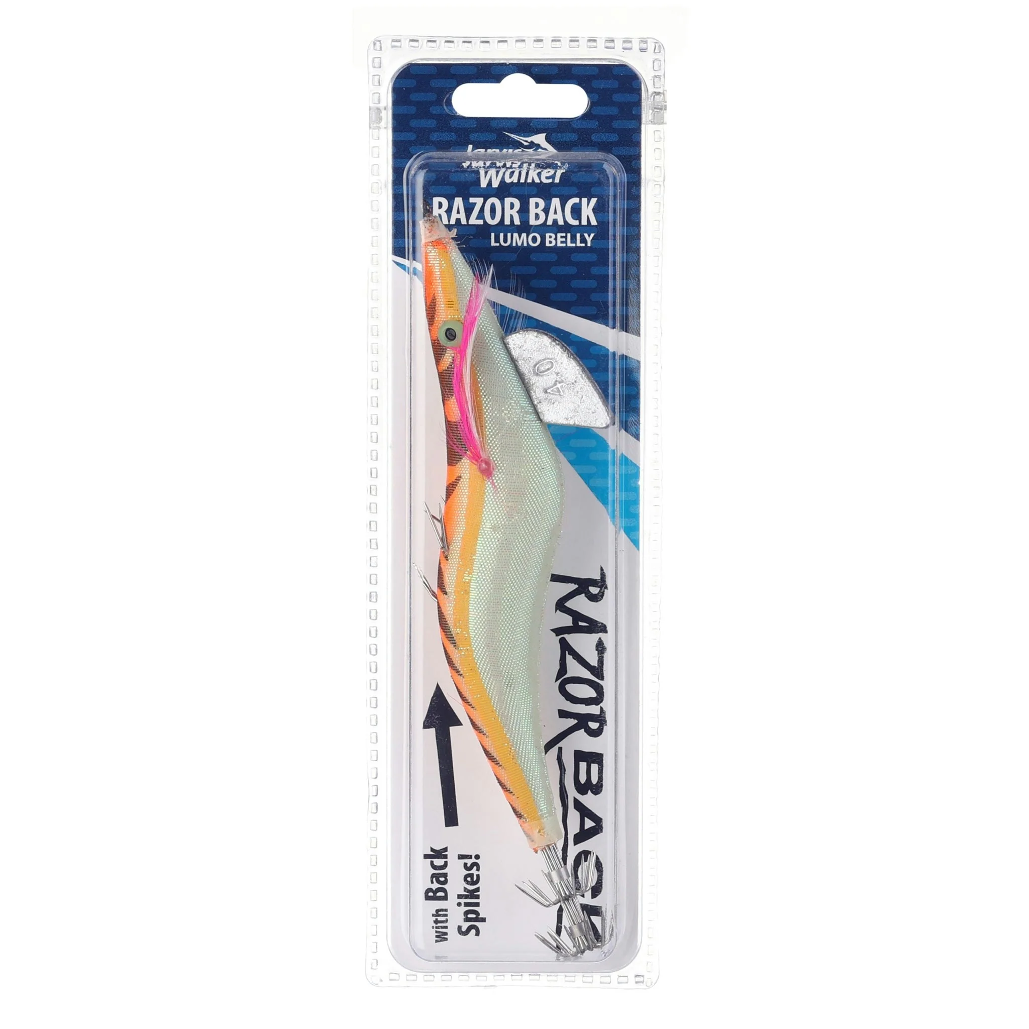 Jarvis Walker Razorback Lumo Squid Jig - Image 16