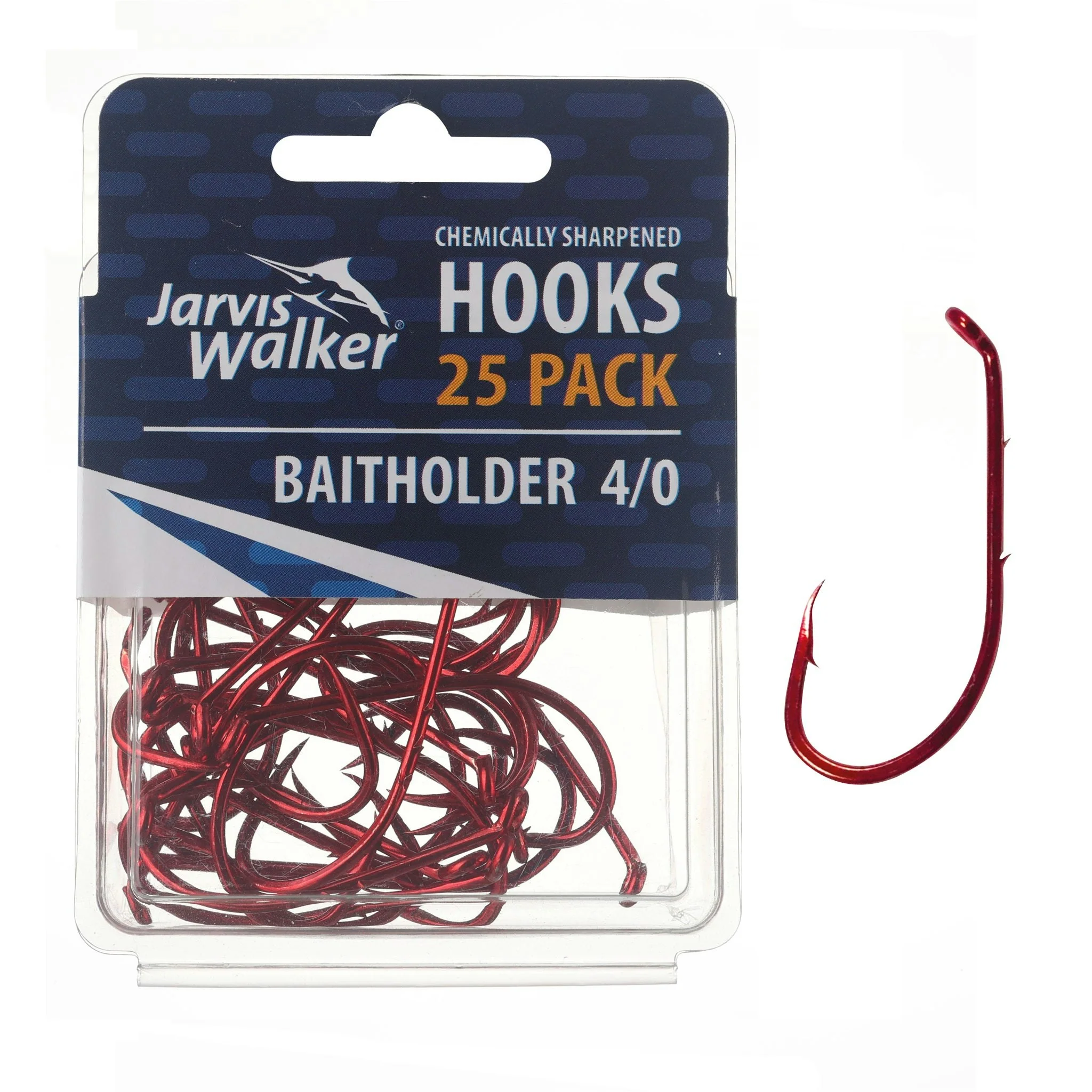 Jarvis Walker Red Baitholder Hooks - Image 11