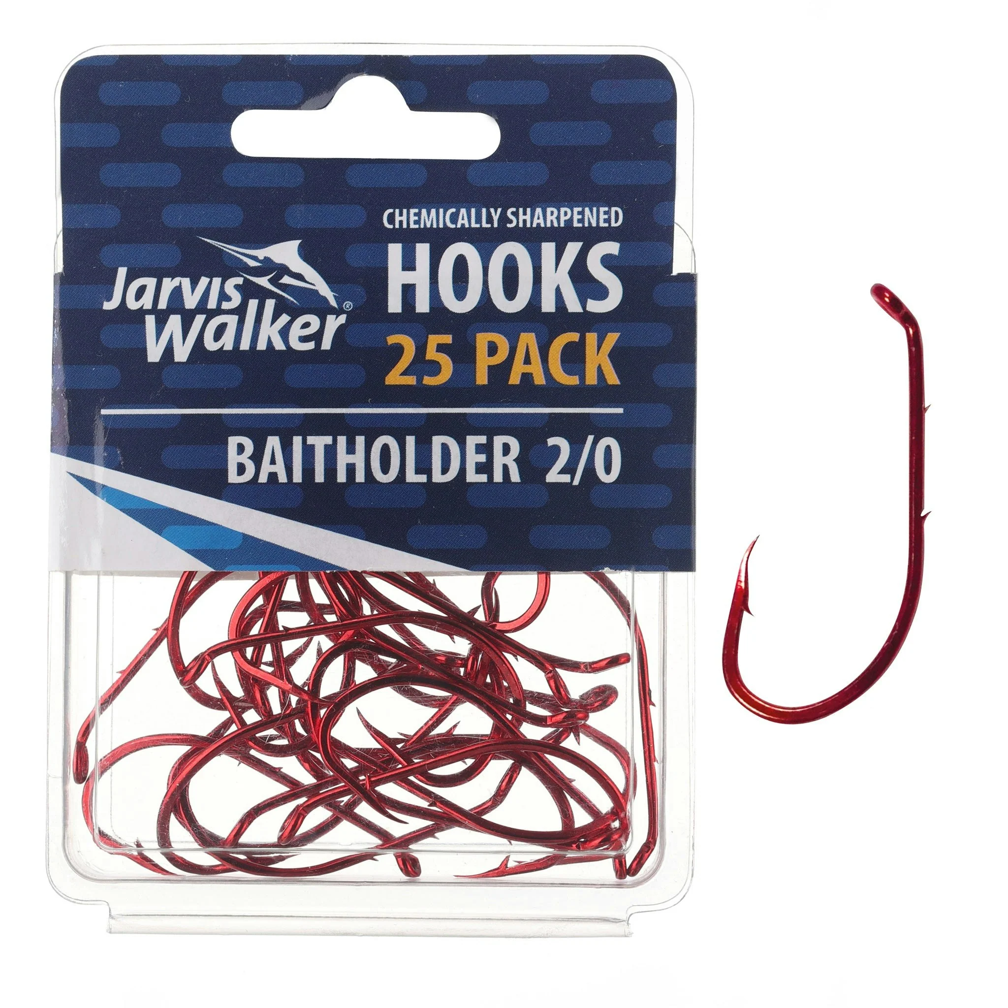 Jarvis Walker Red Baitholder Hooks - Image 14