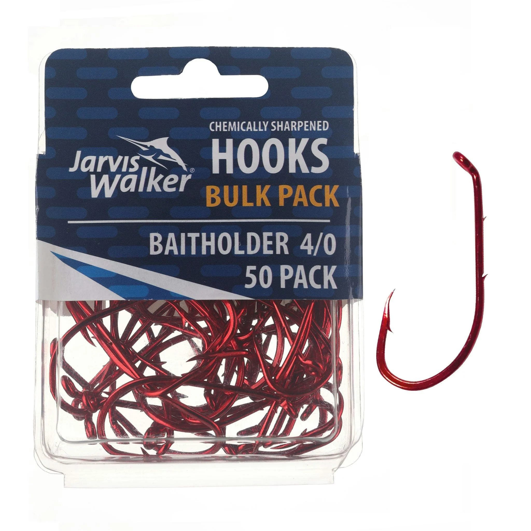 Jarvis Walker Red Baitholder Hooks - Image 19