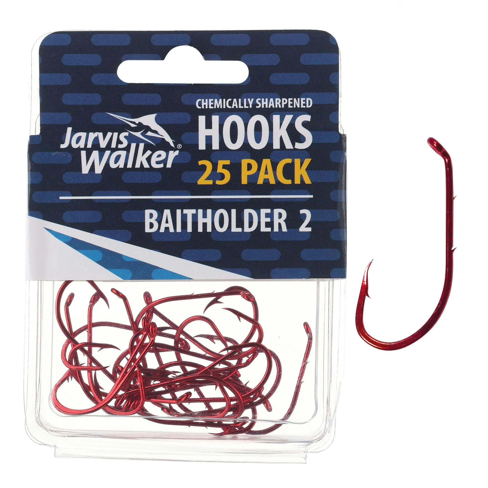 Jarvis Walker Red Baitholder Hooks - Image 20