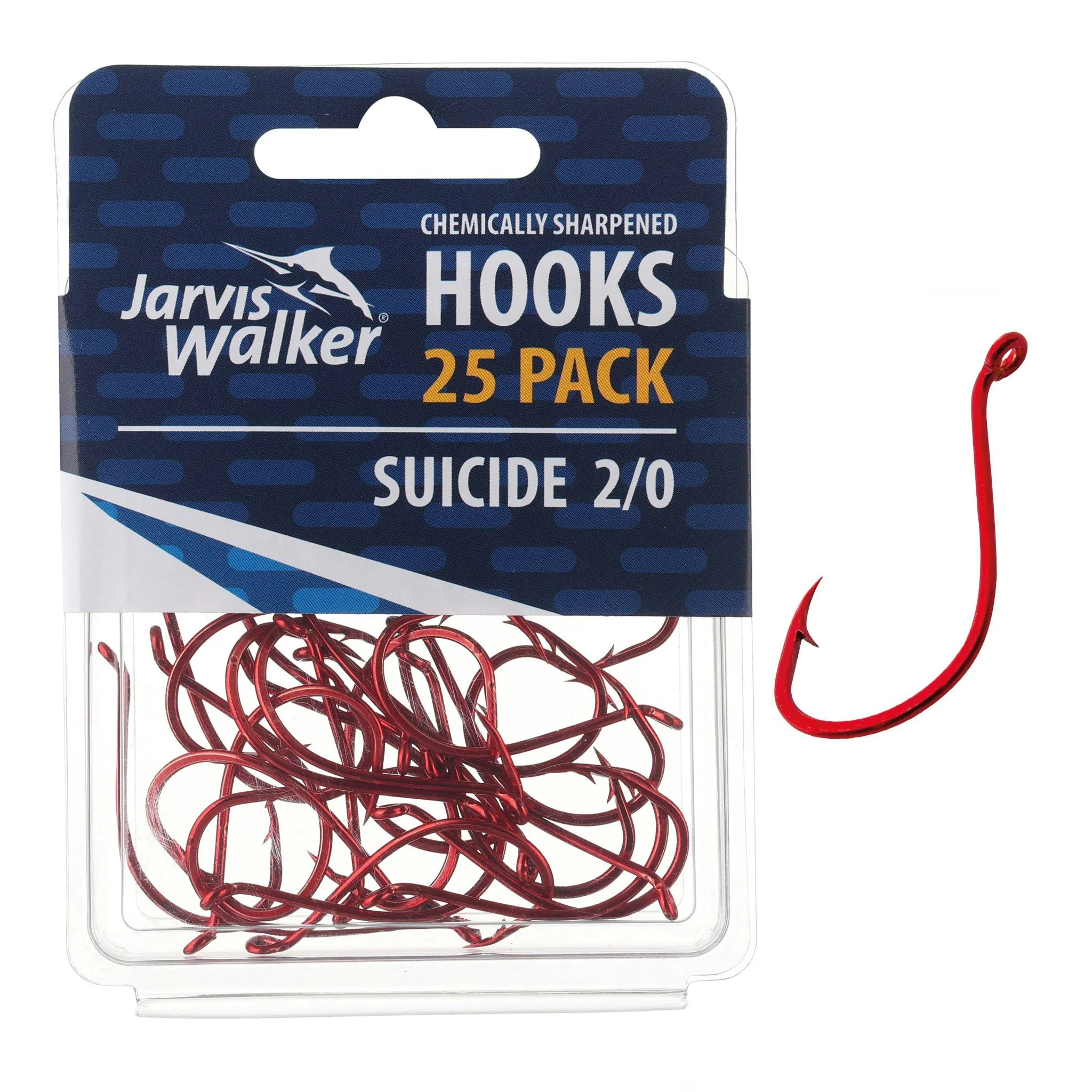 Jarvis Walker Red Suicide Hooks - Image 22